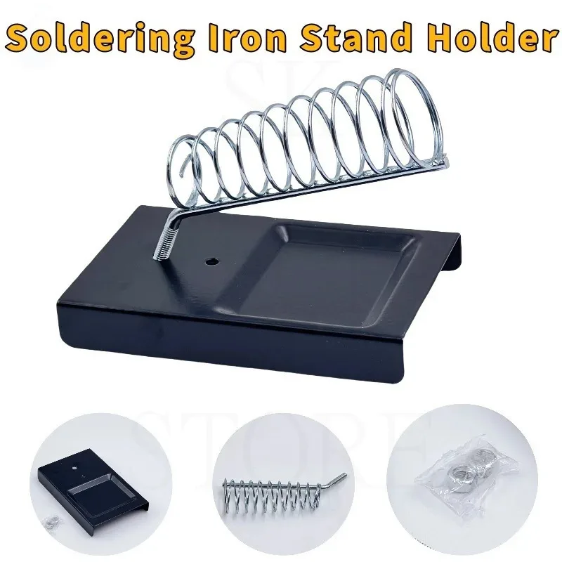 303type Soldering Iron Gun Stand Holder Support Station Metal Base and Solder Sponge freely combine with soldering iron & handle