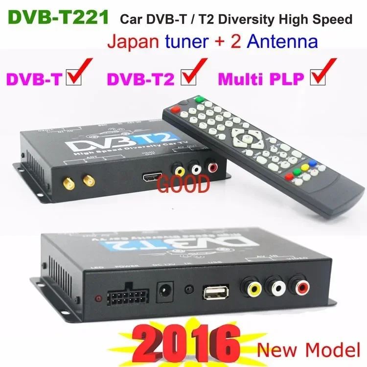 usb satellite tv receiver DVB-T221 Car DVB-T2 firmware upgrade dvb-t  high speed