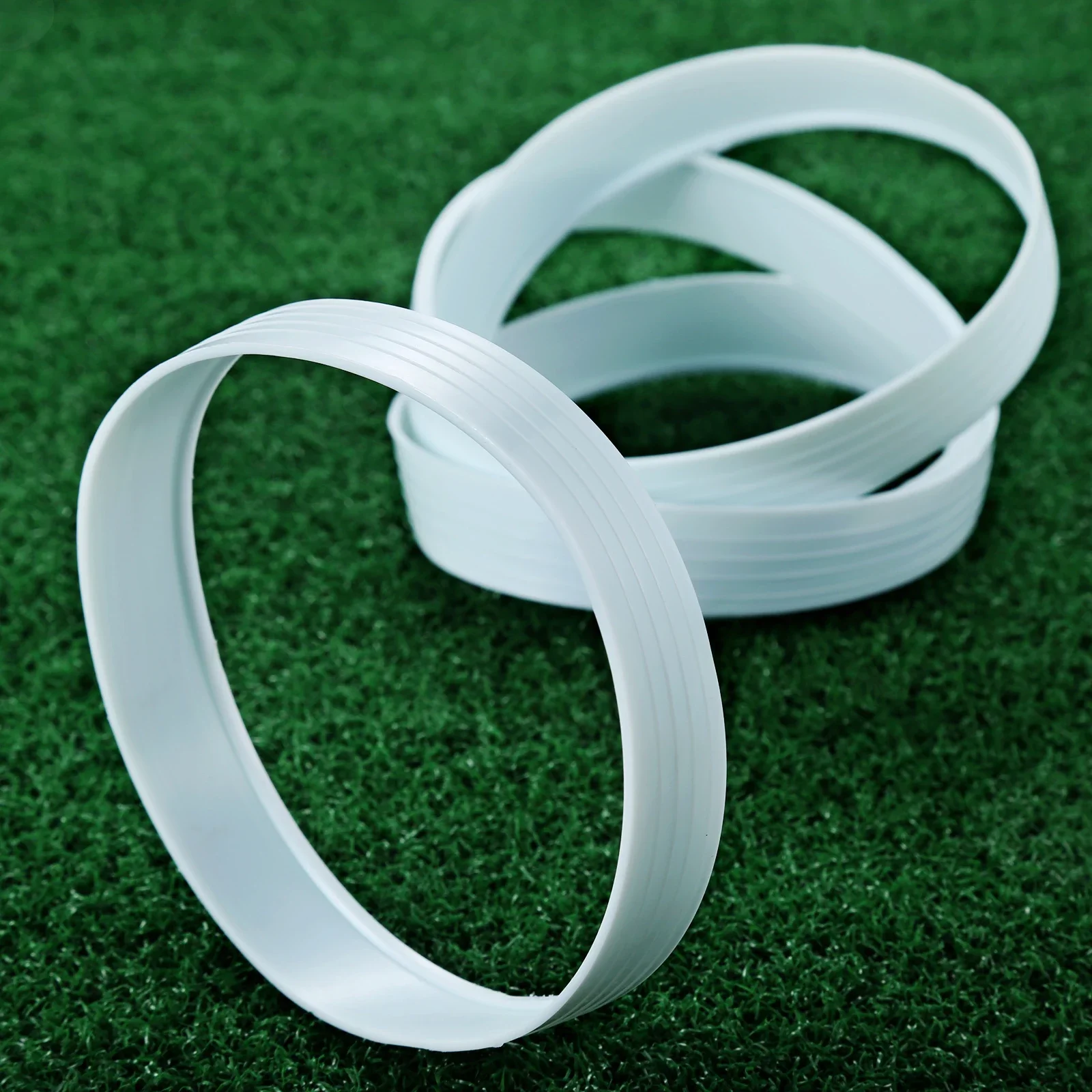 2/1 PC 108mm Golf Putting Green Hole Cup Rings Training Aid Outdoor Golf White PP Plastic Putting Cup Rings Sports Equipments