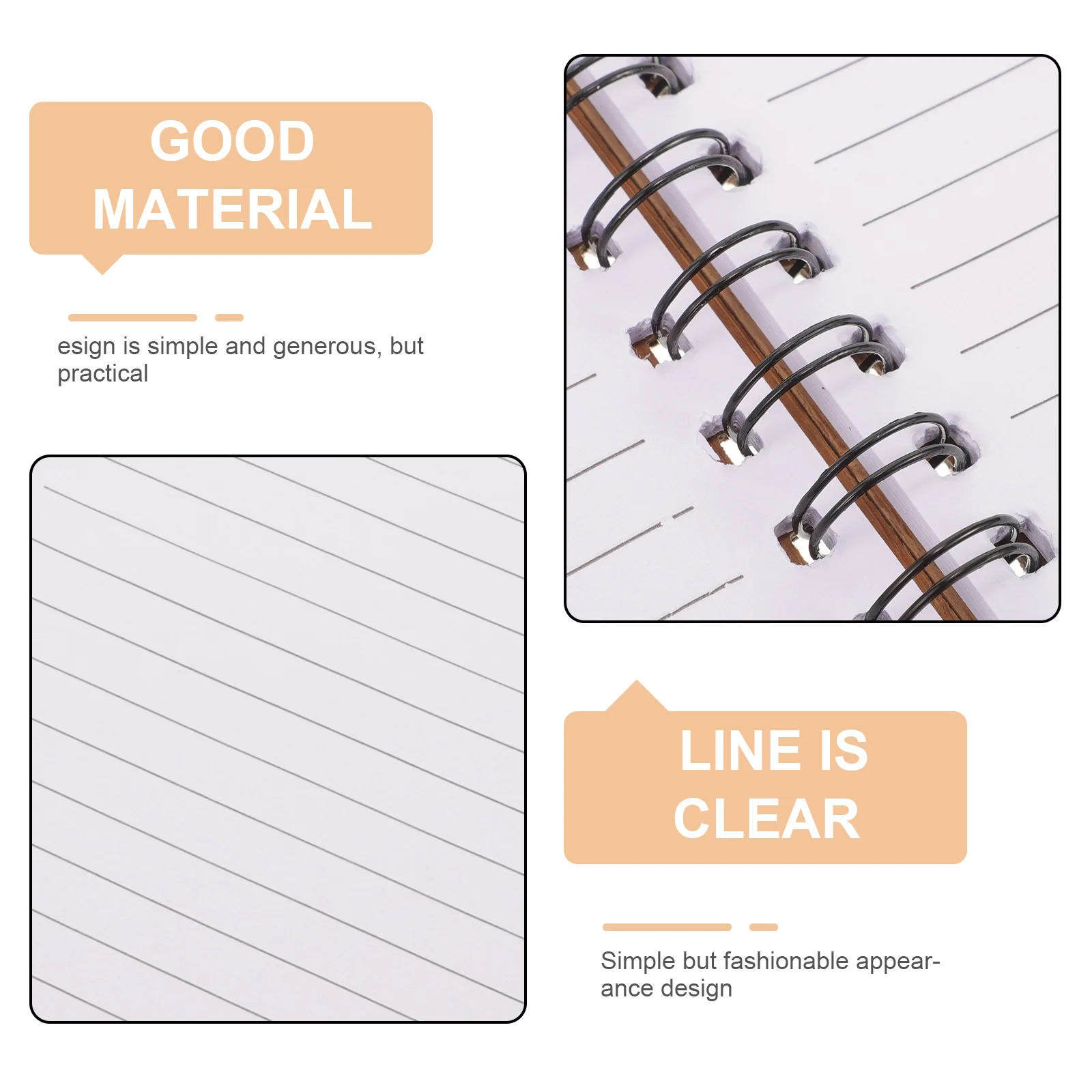 Notebook Books Compact Planner Notepad Spiral Notebooks for Work The Pads Daily Use Mini Notepads Office Accessory