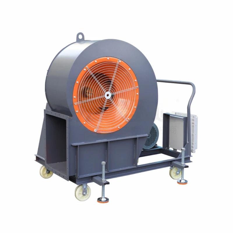 4-72 Agriculture Mobile Grain Drying Diagonal Flow Fans With A Pre-rotation Vane