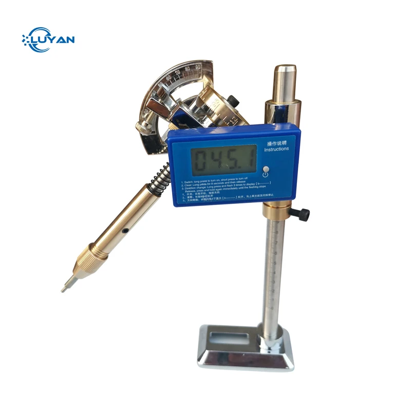 

Digital Display Angle Manipulator Gem Faceting Machine Angle Polishing Handle Stainless Steel Copper 32/64/72/90/96 Inder Gear