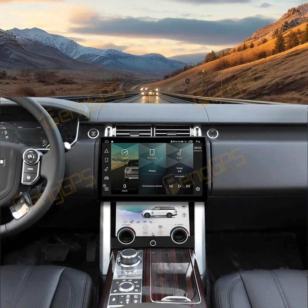 13.3 Inch Android 13 CarPlay Car Radio For Range Rover Executive 2013-2016 Touch Screen Multimedia Player GPS Navigation DSP BT