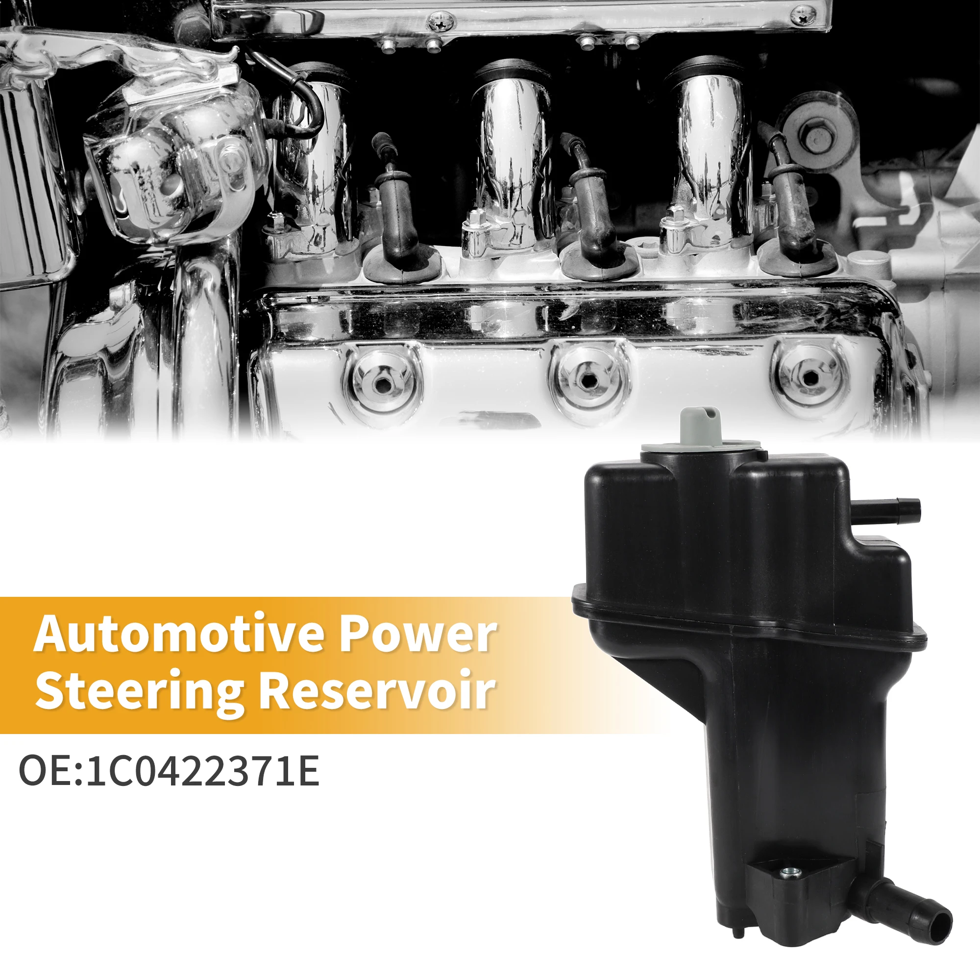 

UXCELL Automotive Power Steering Reservoir No.1C0422371E for Volkswagen Beetle 1998 1999 2000 2001 2002 2003 2004 2005-2007