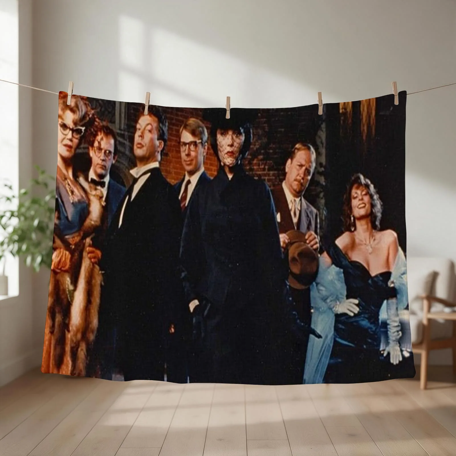 clue cast Throw Blanket Fashion Sofas Beach Warm warm for winter Blankets