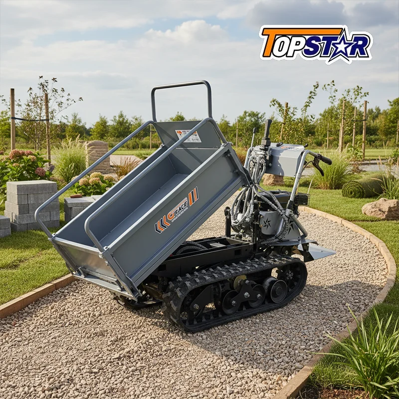 Fast Delivery Mini Dumper 1000kg Small Crawler Dumper EURO 5 EPA High Quality Factory Direct Sale
