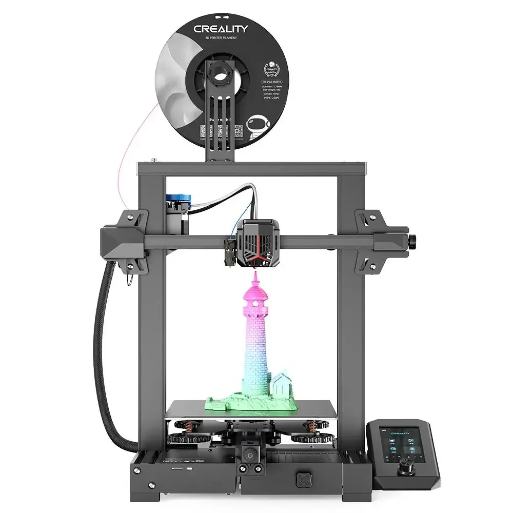 Double Z-axisHot Sell FDM 3D Printer Creality Ender-3 V2 Neo DIY Printing CR Touch Auto-leveling 220x220x250mm