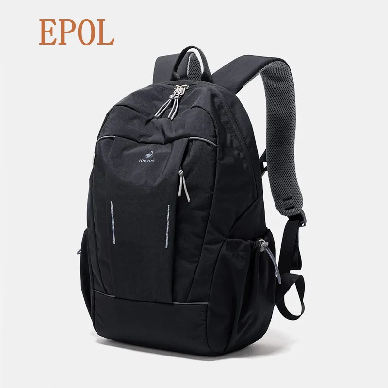 EPOL Women Travel Sports Backpack Fashion Canvas Lightweight Laptop Bag for College Students School Backpacks 3073-01 3073-13