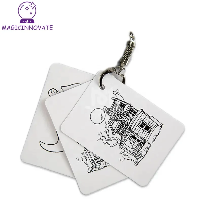 hot sell close up magic trick All Saints' Day stage magic children best gift Card Magic