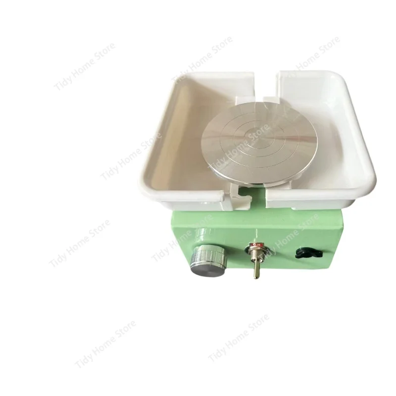 Electric Ceramic Mini Clay Machine, Small Ceramic Throwing Machine, Children's Game DIY Throwing Machine