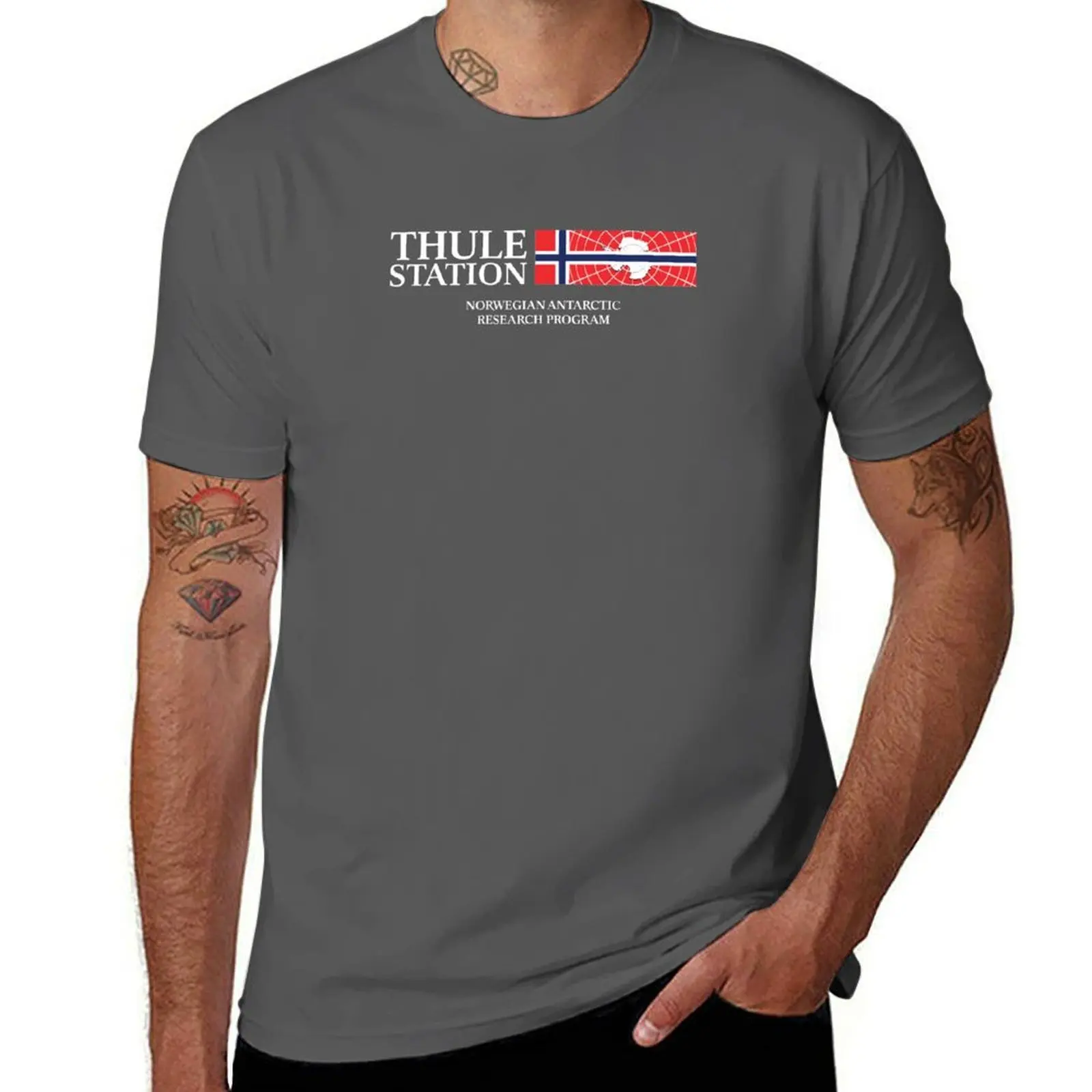 The Thing - Thule Station T-Shirt blue archive blue lock gifts for boyfriend anime figures mens graphic t-shirts big and tall