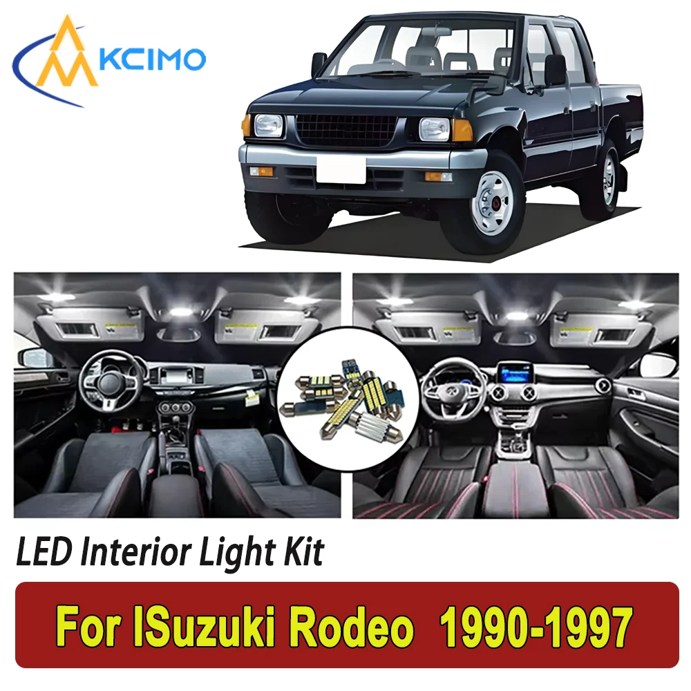 

New Light Bulb For ISuzuki Rodeo (1990-1997) Premium Bright LED Interior Dome Map Trunk Light Kit Car Led Lamps New Car LED