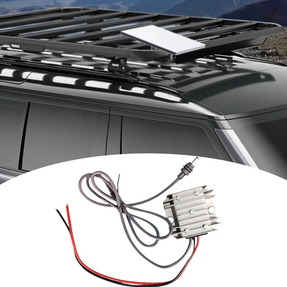 1pc 12V To 30V 3.5A DC Boost Converter 9-28V Input Waterproof Power Supply For Solar Systems Easy Installation