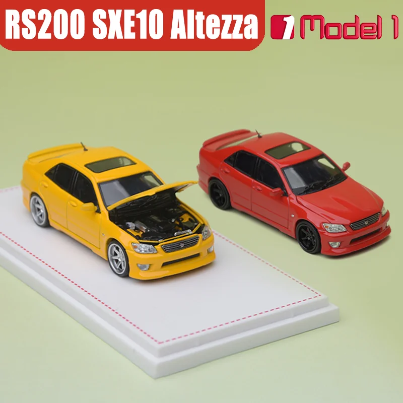 Model Een 1/64 RS200 SXE10 Altezza Legering Motorvoertuig Speelgoed spuitgieten Metalen Model Collectie Jongen Kerstcadeaus