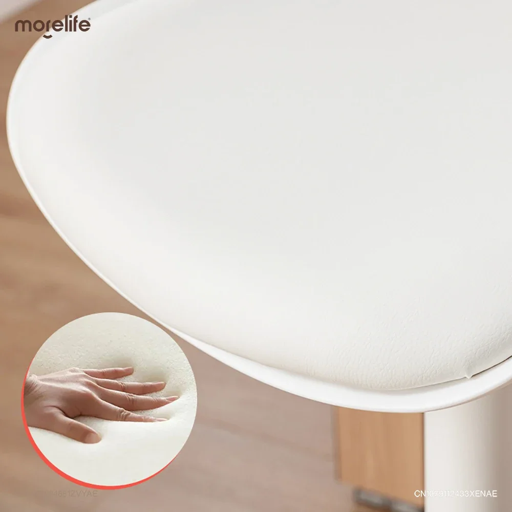 New Nordic Casual Bar Chairs Modern Simple Home Creative Lift Stools Cafe Cashier Minimalist Cream Style Counter Stool La Chaise
