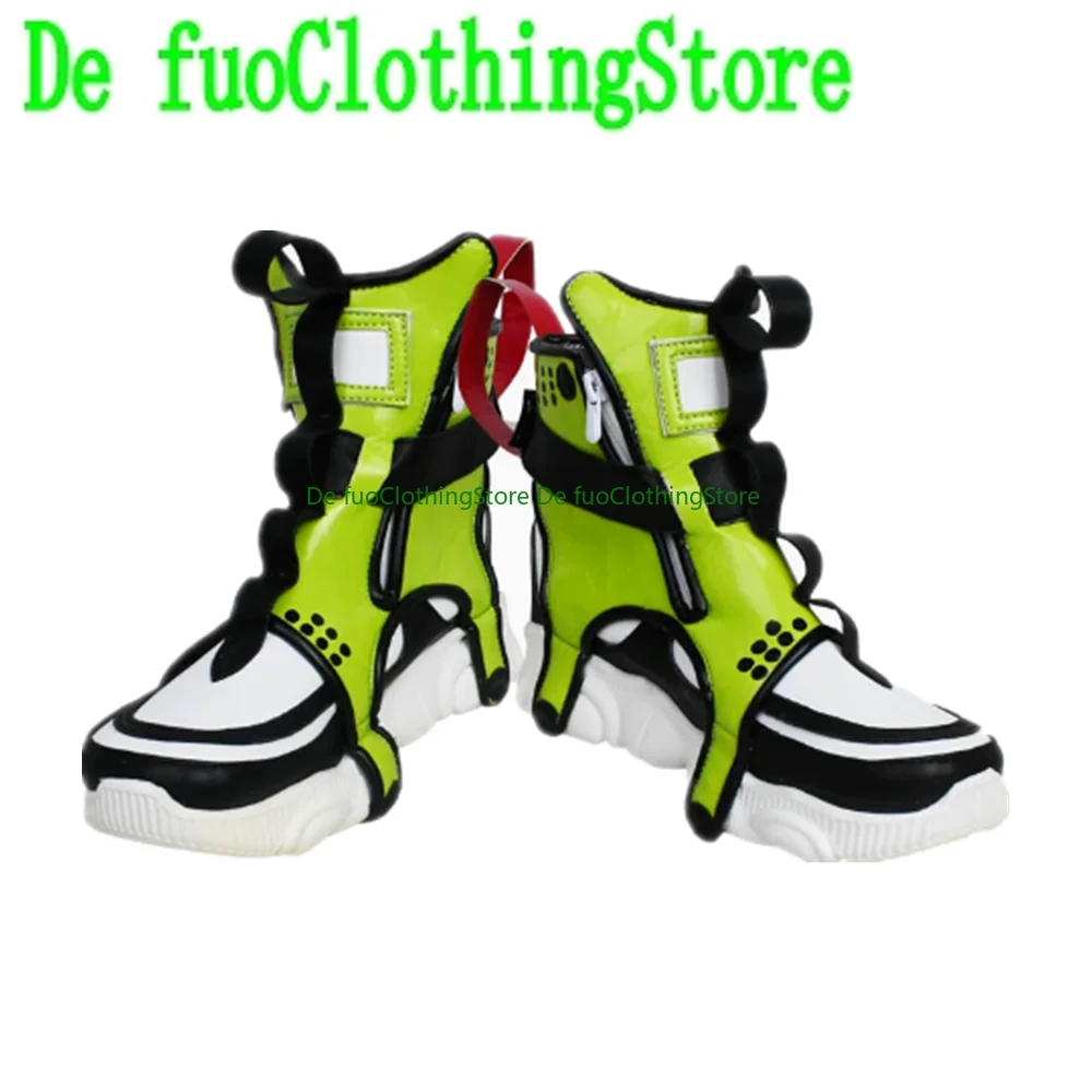 

DefuoClothing Anby Demara Zenless Zone Zero Cosplay Shoes Boots Game Anime Game Role-playing Halloween Party Props Shoes Boots