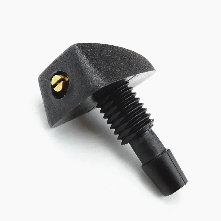 2 pezzi di regolazione auto parabrezza anteriore ugello tergicristallo kit spruzzatore a getto irrigatore ventola acqua beccuccio copertura rondella uscita universale