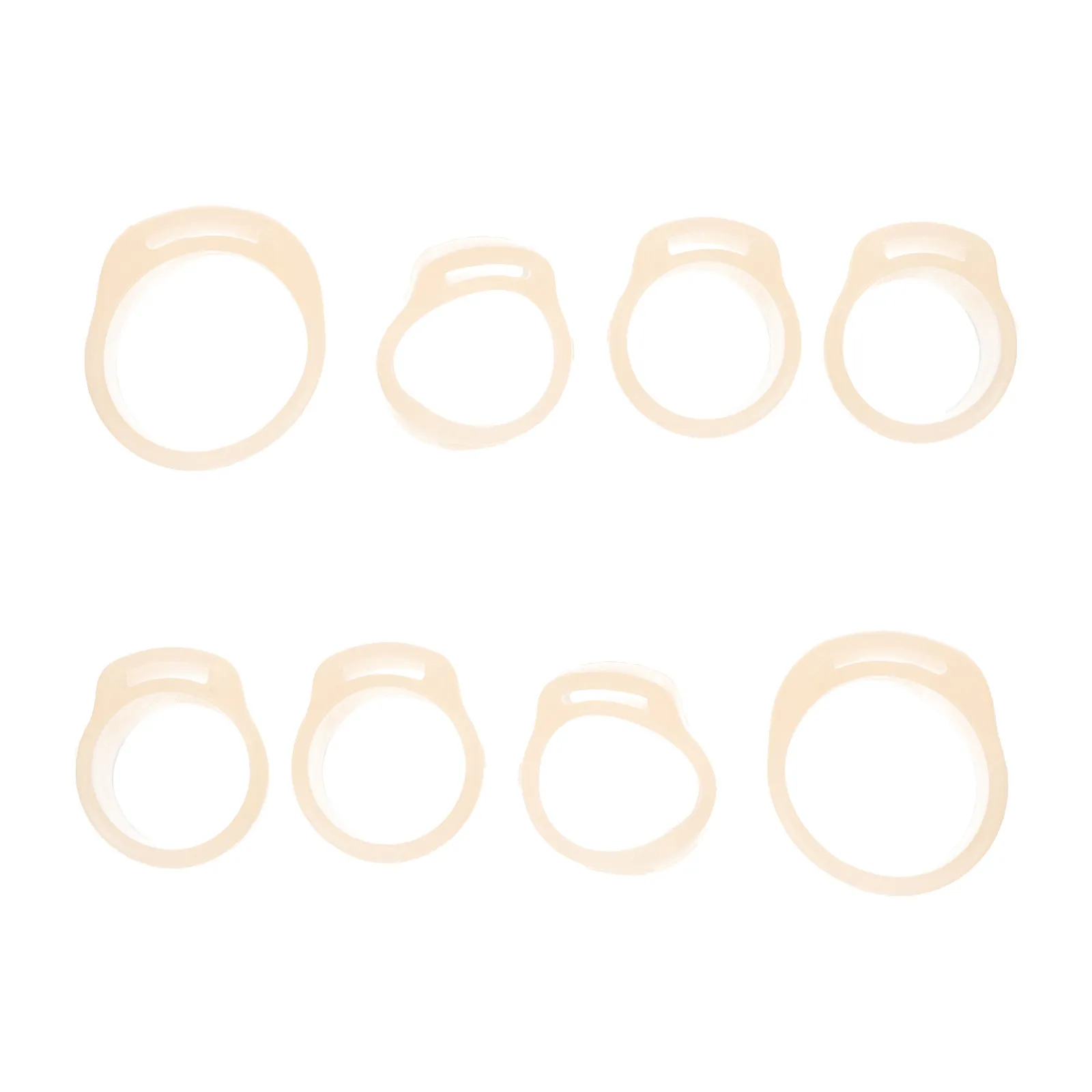 

2Sets Guzheng Nail Protectors Flexible Silicone Finger Covers for Practice Comfortable Wear Resistant Ideal for Learning Guzheng