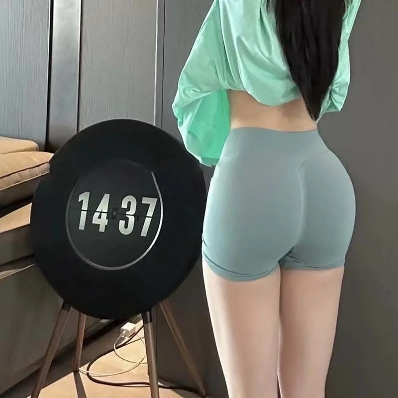 2026 Summer Women's High Waisted 3 Inch Gym Shorts Tummy Control High Stretch Butt Lifting Workout Shorts for Pilates Fitness