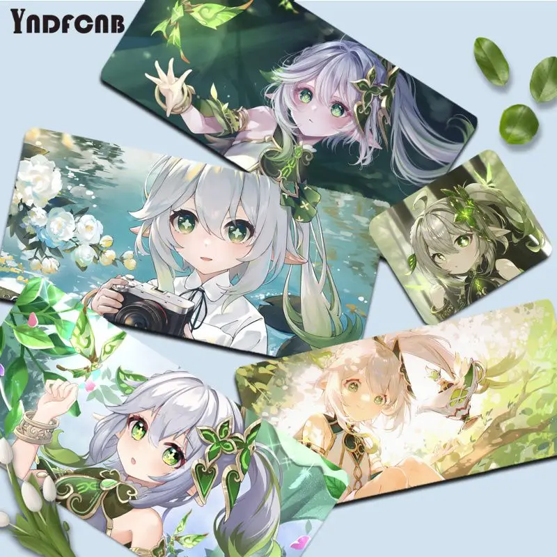 

Cute Genshin Impact Nahida Mousepad Hot Large Gaming Mouse Pad XL Locking Edge Size for Gameing World of tanks CS GO Zelda