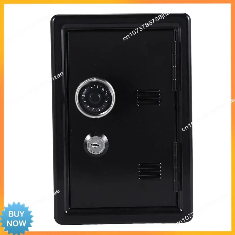 A10R Safe Box Organizer Iron Desk Decorative Box Piggy Bank Metal Mini Cabinet Money Storage Box Storage Box For Boys