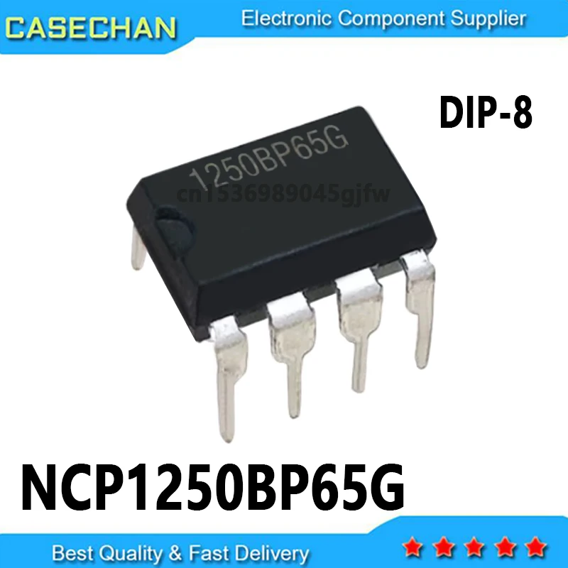 1-10PCS New original NCP1250BP65G NCP1250 1250B65 DIP-8