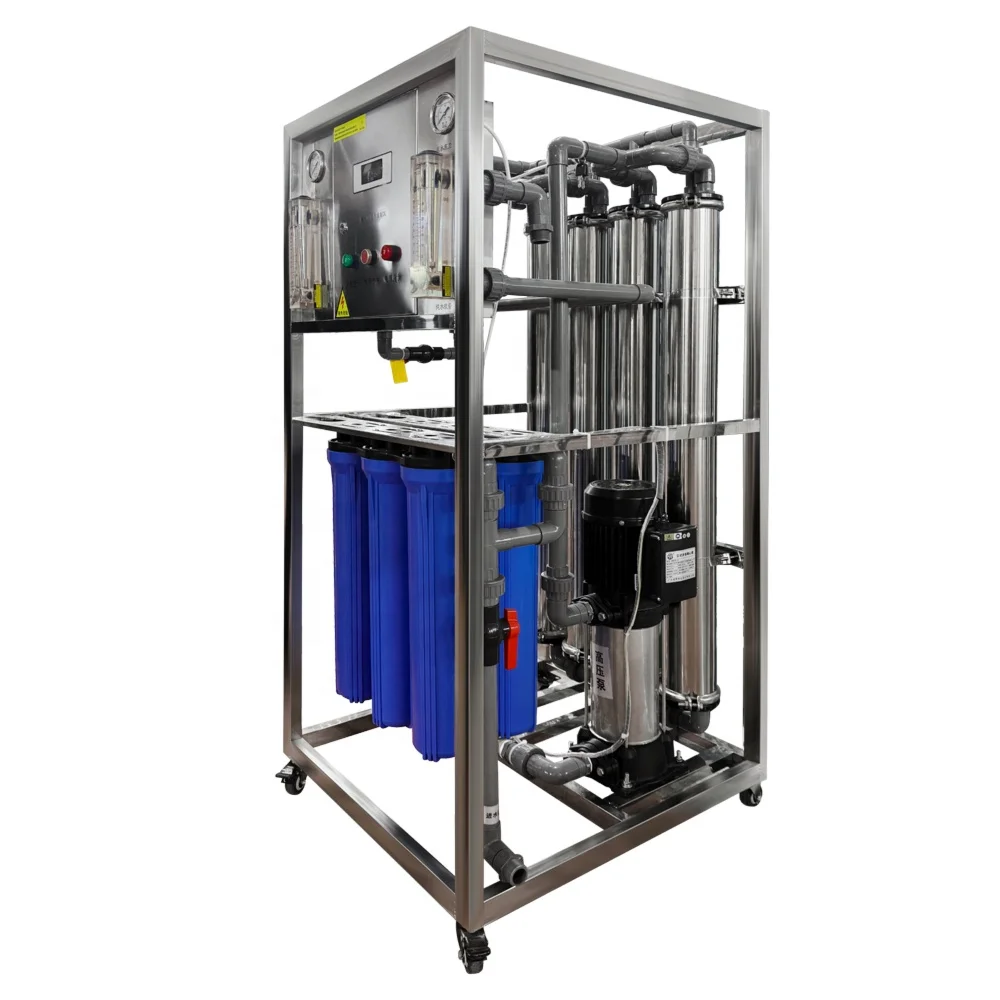 Simple Configuration Edition 0.5T/Hour Reverse Osmosis RO Water Treatment Machine Good Price Plant Pump