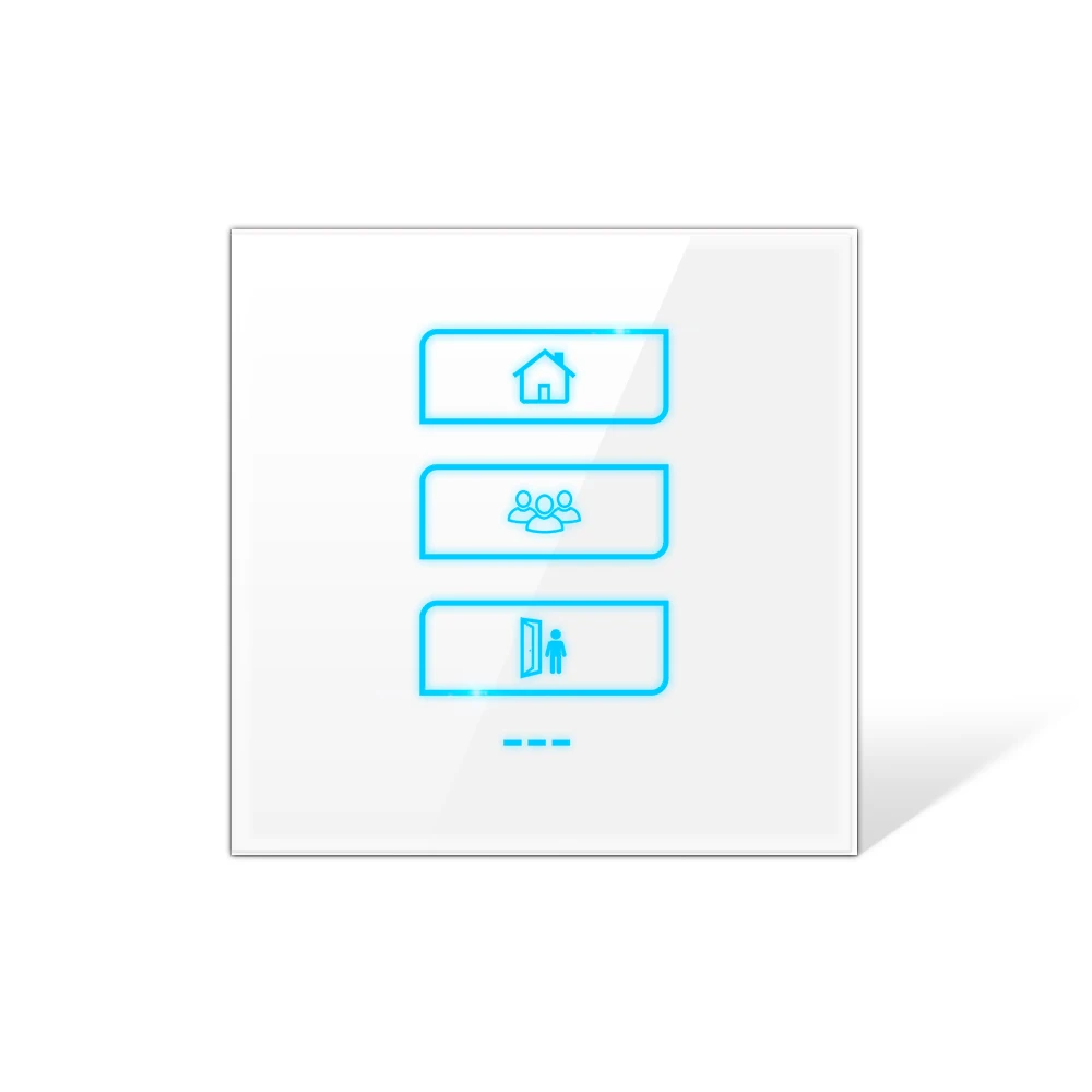 2019 Lanbon L7 Smart Home Zigbee Smart Scene Switch Control Full House بلمسة واحدة #5