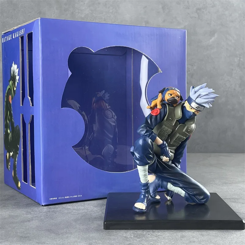

GEM New Anime Figurine Naruto 2nd Generation Kakashi Three Head Interchangeable Model Ornament Toy Birthday Gift