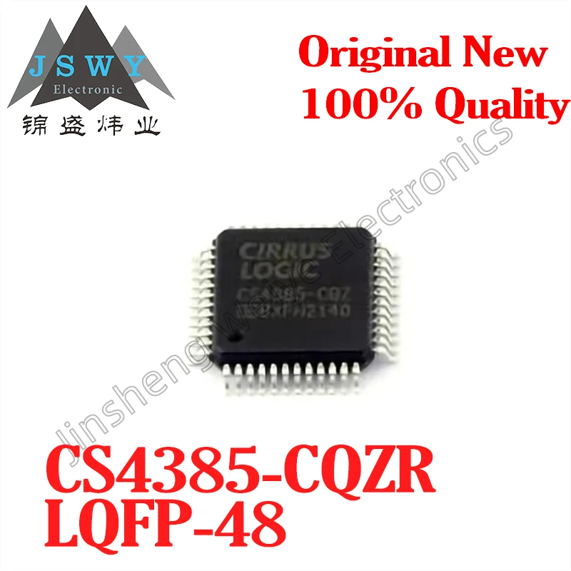 

(1/10 pieces) CS4385-CQZR LQFP48 Audio Digital-to-Analog Converter Chip Brand New Original Stock Fast Shipping Electronic