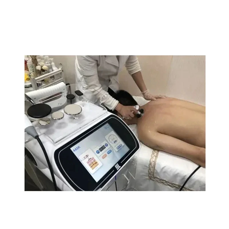 

Portable 448KHZ RF Tecar Therapy RET CET Diathermy Body Sliming Machine Pain Relief Skin Tightening INDIBA Deep Care 2024