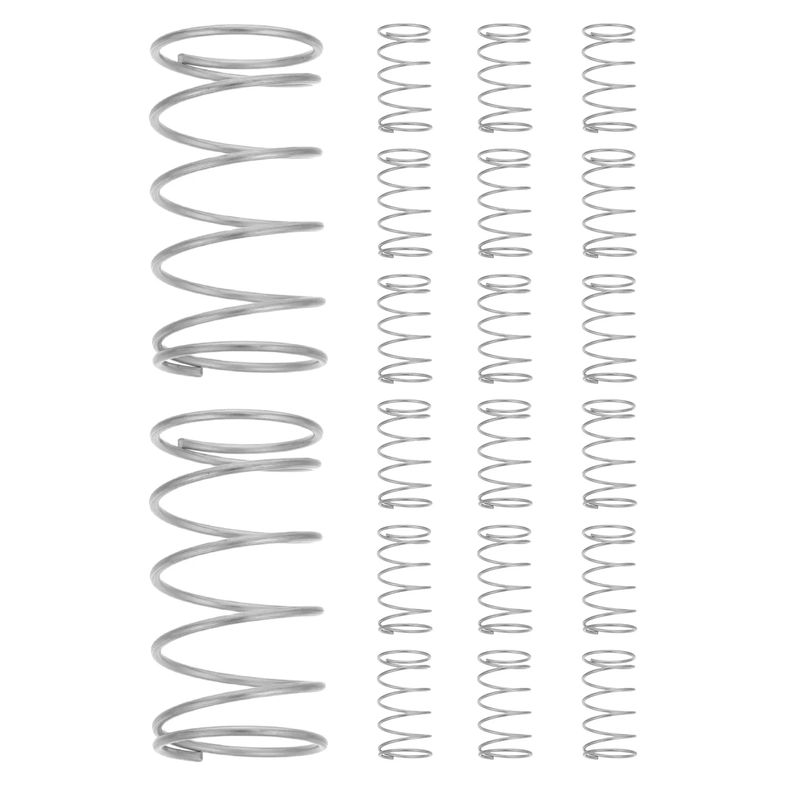 

20pcs Flush Button Spring 30Mm Stainless Steel For Toilet Tank Parts Replacement Tension Spring Flush Toilet Button Assist Quiet