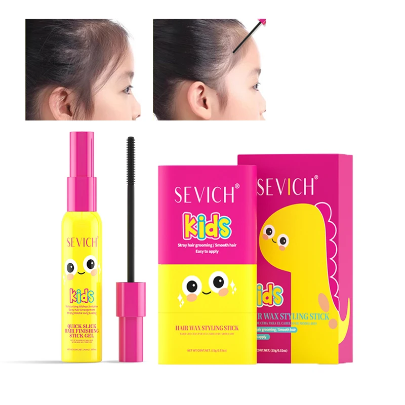 

Hair Wax Stick Kit for Kid Long Lasting Non-Greasy Waterproof Portable Repair Broken Styling Smooth Artifact Hair Styling Tool