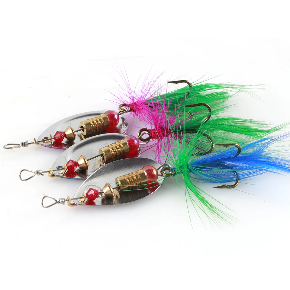 FREE FISHER Spinnerbaits y señuelos tipo cuchara para trucha - imagen 3