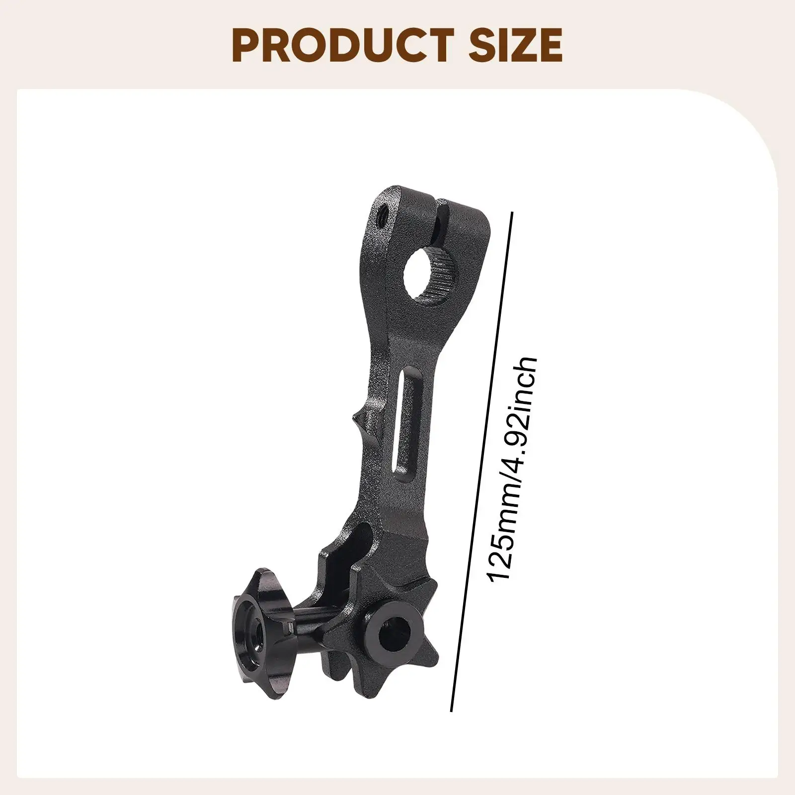 Rear Brake Rocker Arm Lever, Motorcycle Brake Arm Lever, Quick Installation for Modification