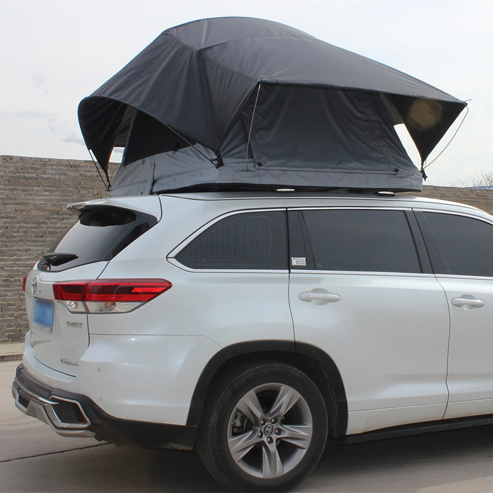 2024 Hot Sale Soft Shell Roof Tent Camping & Outdoors Universal Fit Car Vehicle Rooftop Tent
