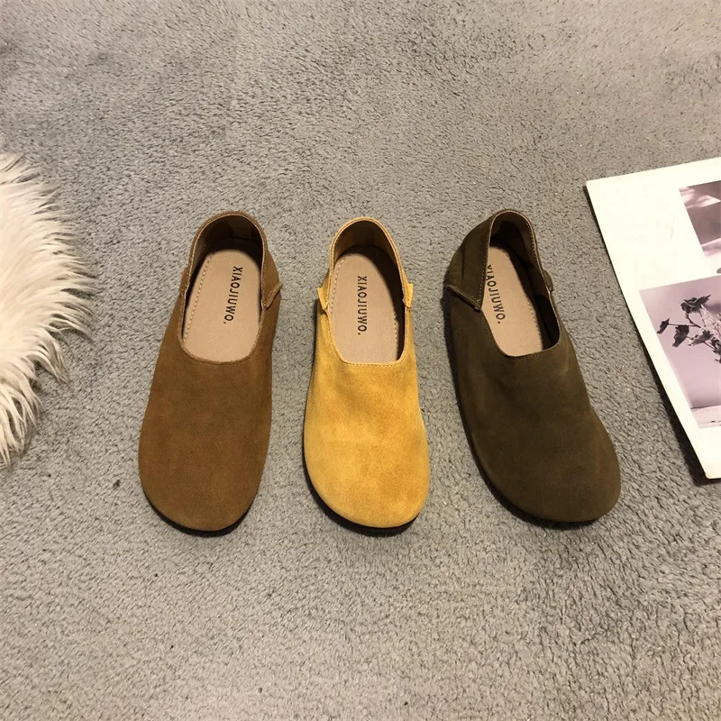 

Универсальные слипоны для женщин. Повседневные женские кроссовки с круглым носком. Осенние туфли на плоской подошве. Осеннее платье без шнуровки с неглубоким горлышком. Новая шнуровка.