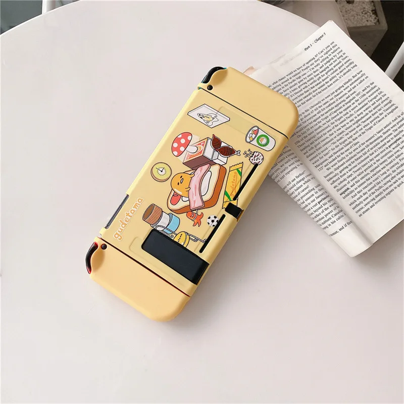 Nintendo Switch Protective Case Applicable To OLED/NS Kawaii Sanrioed Gudetama Anime Cute Comfortable Gift Girl Couple Festival