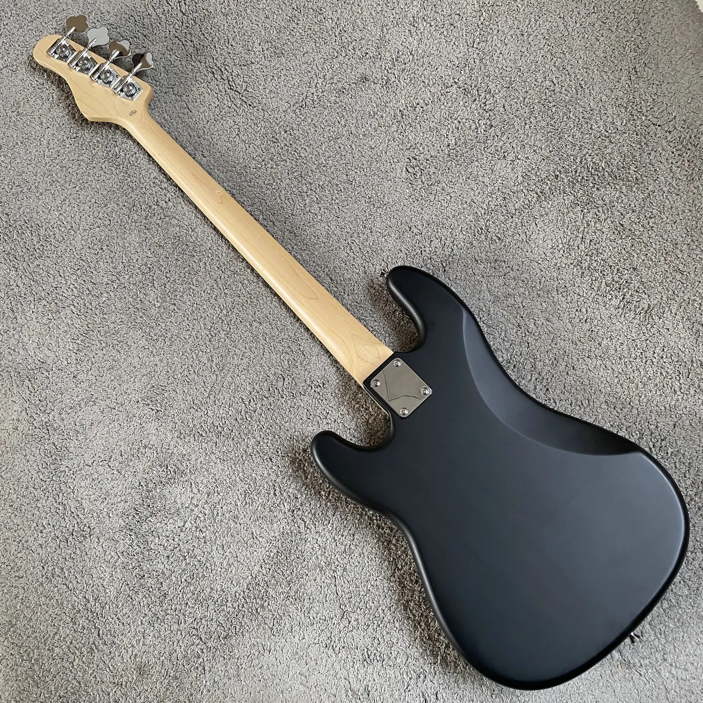 j823 Memphis by Tagima 4 String Electric Bass Guitar Precision Bass Matte Black Color Genuine and Original - view 6