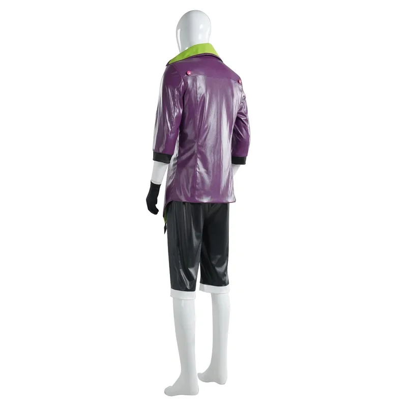 

Suicide Anime Cos Squad Isekai Cosplay Purple Suits Costume Outfits For Adult Men Male Coats Halloween Carnival Clothes FD1;6