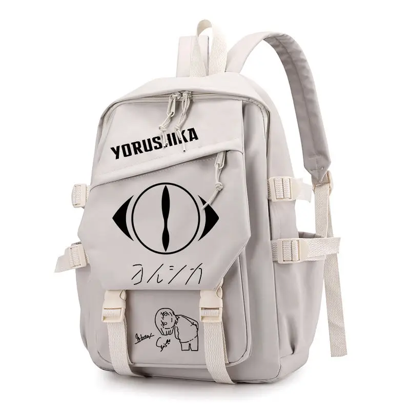

Рюкзак Yorushika」ルシカ N-buna Suis, модный рюкзак с мультяшным принтом, Harajuku Trend, студенческая школьная сумка, большая вместительная дорожная сумка