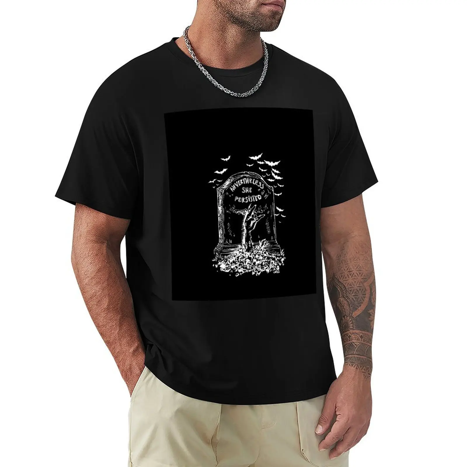 Néanmoins, elle persistait. T-shirt de protection solaire UV.