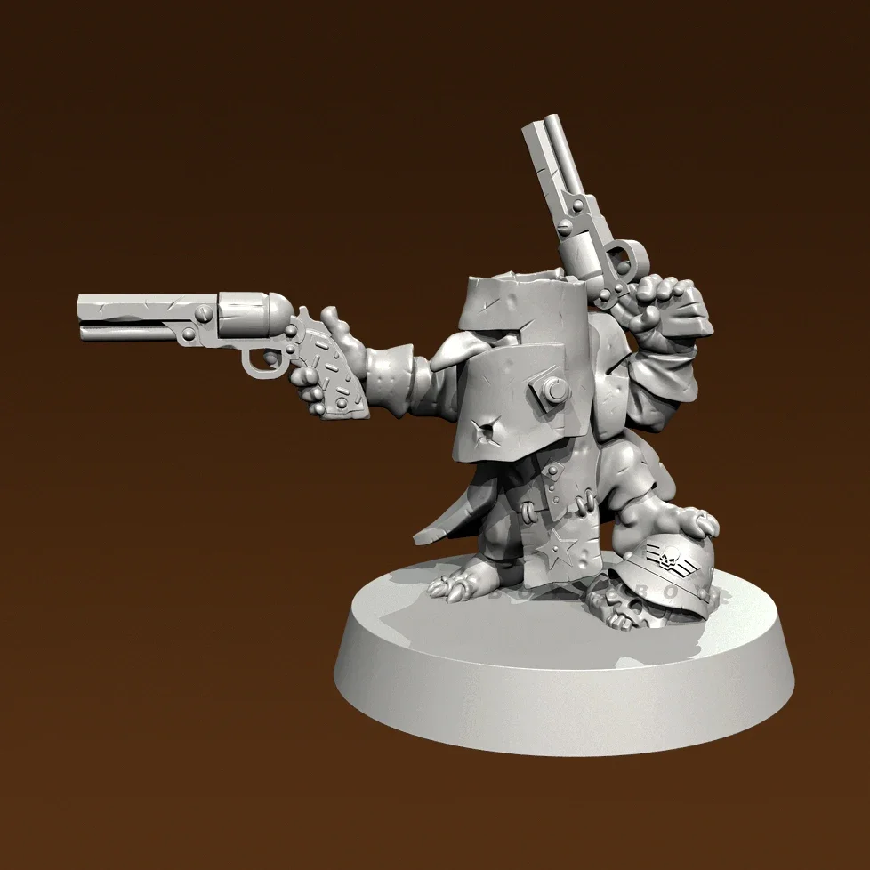 

The height of man 25mm 38mm 50mm Resin model kits figure colorless and self-assembled（3D Printing ）TD-7357/3D