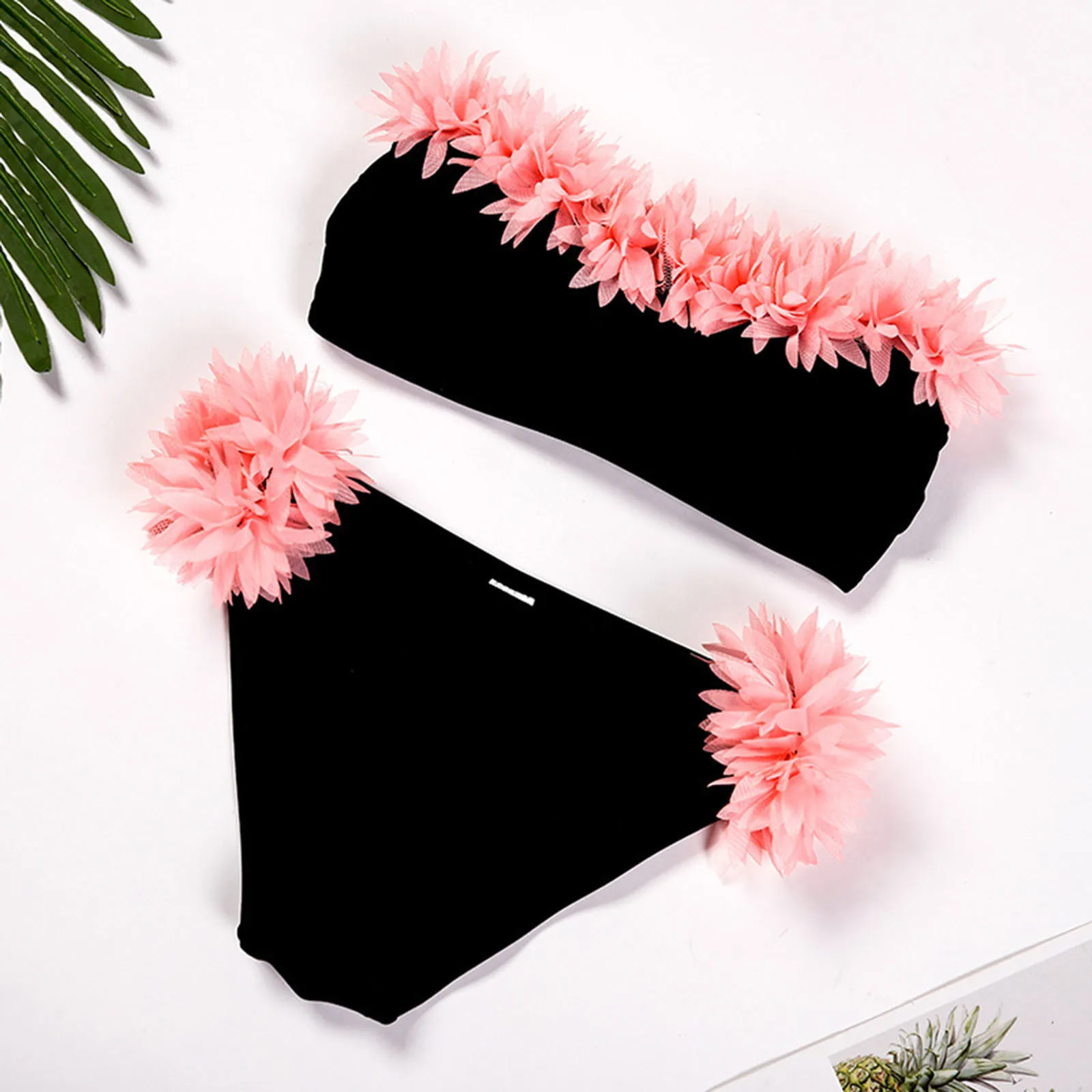

Girls Swim Swimsuit Kids Girls Swimsuit Two Pieces Bikini Set Flower Bathing Suits Cute Swimwear Guard Suits for Girls