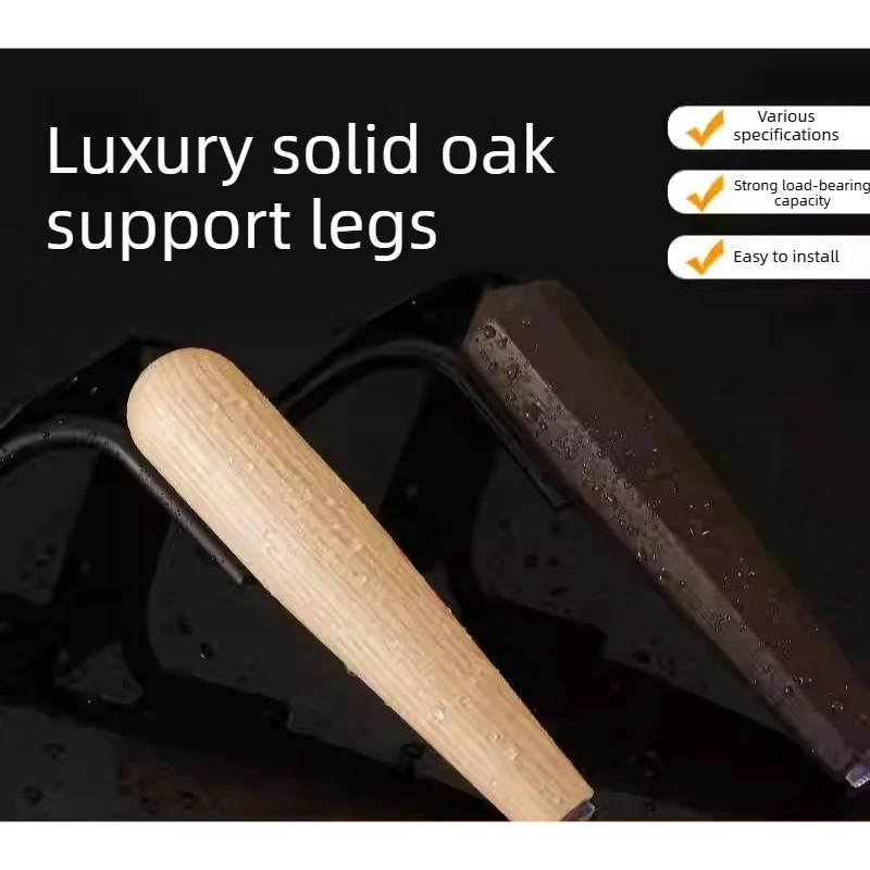 Solid Wood Furniture Legs Wooden Sofa Feets Raised TV Cabinet Legs Wooden Support Legs Headboard Wooden Feets