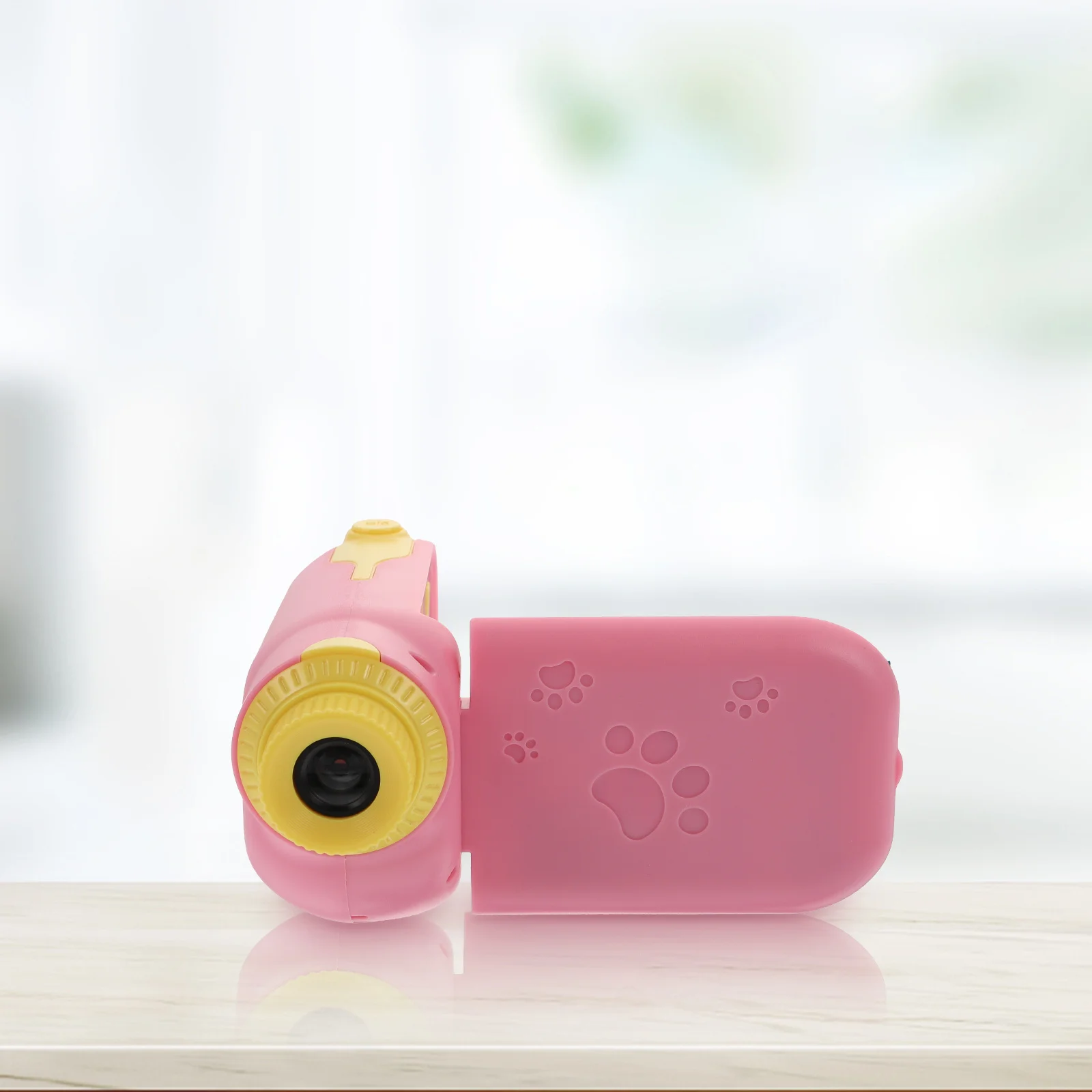 어린이 카메라 1세트 2000만 화소 HD 대화면 키즈 셀카 디지털 카메라 유아용 미니 만화 사진 촬영 파티 선물