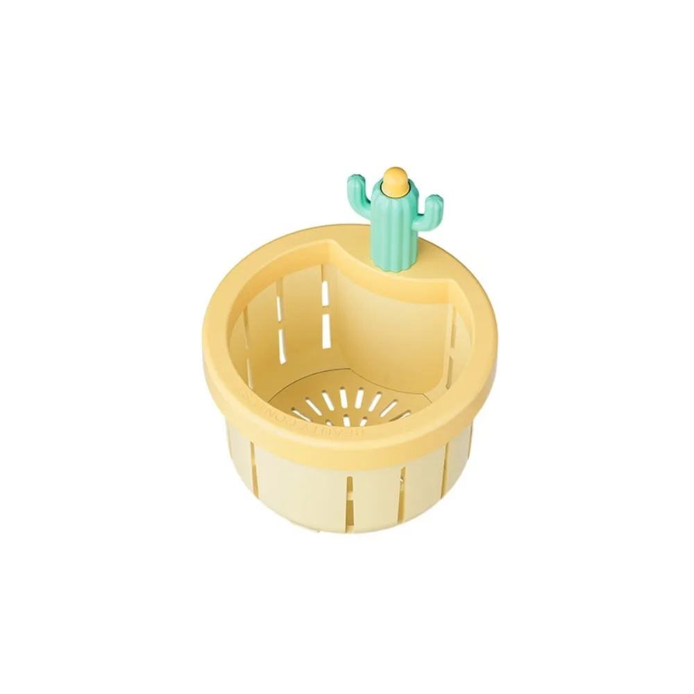 

Home PP Cactus Filter Fine Mesh Deodorization Sink Strainer Multifunction Cartoon Sink Stopper Waste