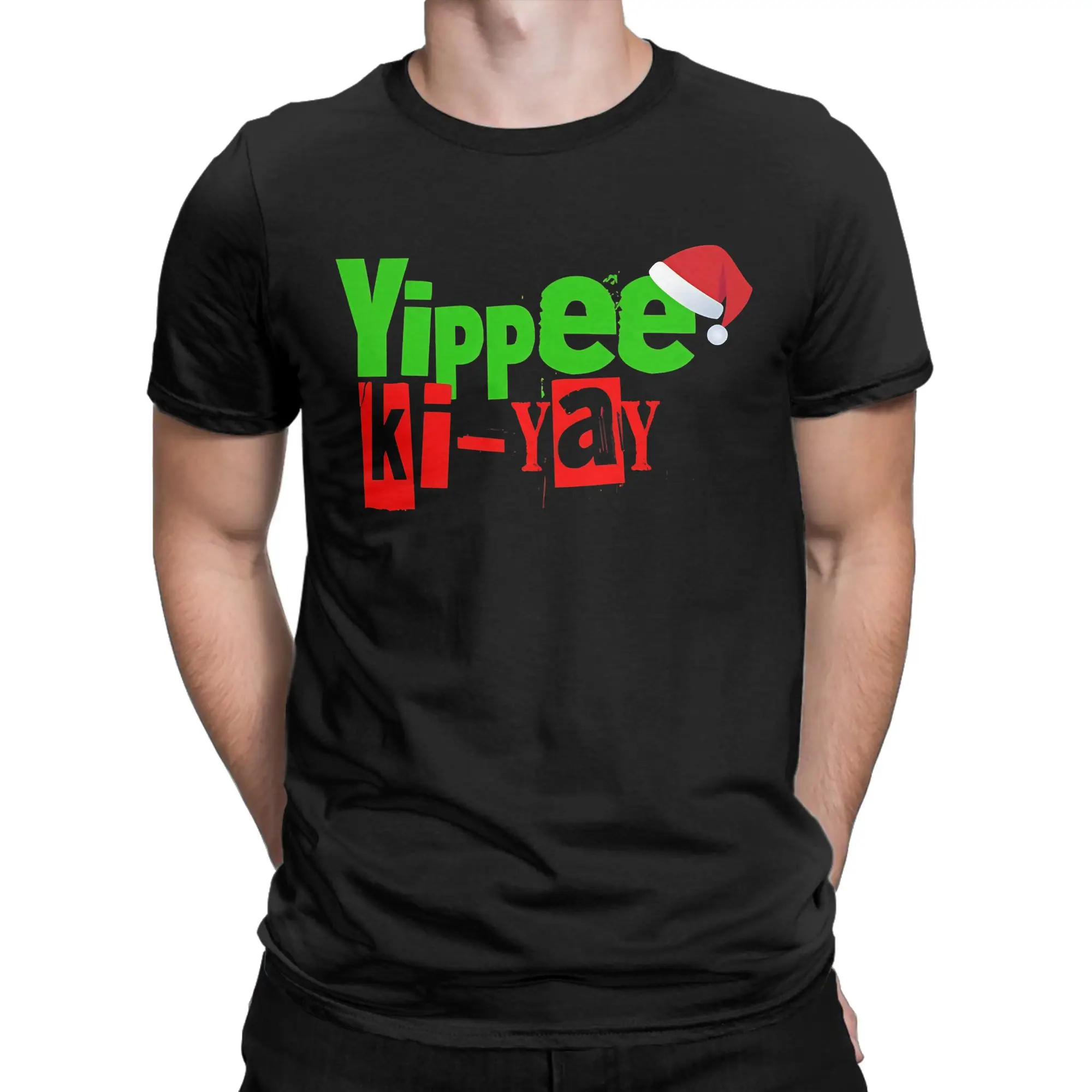 Die Hard Yippee Ki Yay T-Shirt Men  Fashion Pure Cotton Tees Crew Neck Short Sleeve T Shirts Summer Clothing