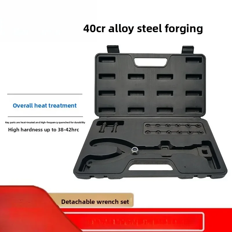 

Durable 40CR Alloy Steel Removable Wrench Set 15-piece Set Auto Repair Tools Auto Removal and Installation Tools