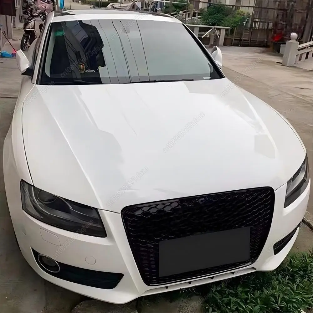 سيارة الجبهة شبكة الوفير مصبغة العسل المبرد هود شبكة سباق الشوايات الجسم أطقم لأودي A5 S5 B8/8T 2008-2012 أسود 8T0853651